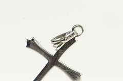 14K White Gold Cross Christian Faith Symbol Classic Charm/Pendant