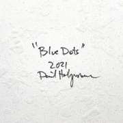 Blue Dots by Holzman Original