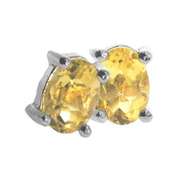 Genuine Citrine Earrings