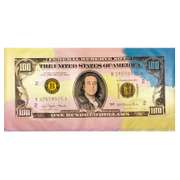 Kaufman $100 by Steve Kaufman (1960-2010)