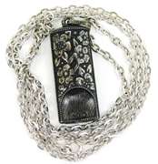 Vintage Avon Ornate Whistle Necklace