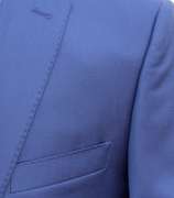 Eye Catching  2Button French Blue Color Suit By Galante