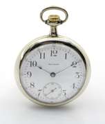 Superb 1903 Waltham Pocket Watch in Nickel