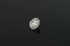 GIA 1.01 Ct Round Brilliant Cut S&P Nat. Faint Grey I2 Clarity Diamond