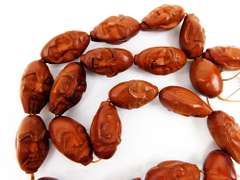 Vintage Chinese Carved Head Prayer Beads