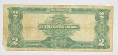 1899 $2 Silver Certificate Note - Horse Blanket