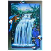 Brazilian Waterfall by Ferjo Original