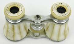 Antique French Mother of Pearl Opera Glasses
