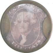 J. Gault - George Washington Postage Holder