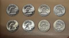 Complete 1948-1963 Franklin Half Dollar Dansco Album