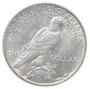 1927-D Peace Silver Dollar