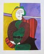 Pablo Picasso, The Red Armchair