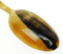Vintage Horn Spoon with Figural Handle