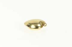 14K Yellow Gold Puffy Heart Love Symbol Classic Vintage Charm/Pendant