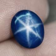 Excellent 5.02ct royal blue Star Sapphire