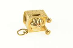 18K Yellow Gold 3D Mosque Temple House of Prayer Charm/Pendant