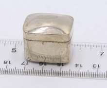 Vintage 925 Sterling Silver Mexico Signed Trinket Box