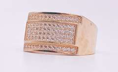 14kt Solid Yellow Gold Men's Ring