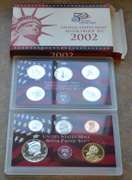 2002 US Silver Proof Set OGP