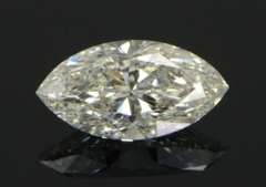 GIA 0.84 Ct Marquise Cut I Color I1 Clarity Diamond