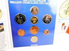 3 United Kingdom Uncirculated Coin Sets, Sealed
