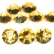 Ravishing 11.14ct top golden eye clean Citrine set