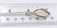 Group Lot of 3 Vintage 925 Sterling Silver Necklaces
