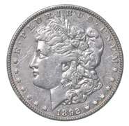 1892 Morgan Silver Dollar