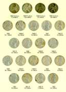 Album of 66 Nice Jefferson Nickels 1938-1961-D w/War Nickels