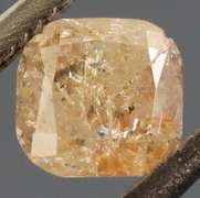 Outstanding .54ct cushion cut champagne Diamond