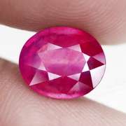 Vibrant! 3.94ct pinkish red Ruby