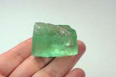 Glowing 138ct natural rough Flourite