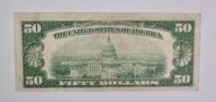 1929 $50 San Francisco, CA United States National Currency Note
