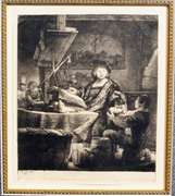 Rembrandt, original rare edition gravure