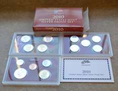 2010 US Silver Proof Set OGP