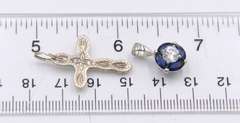 Group Lot of Vintage 925 Sterling Silver Pendants