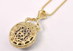 Dazzling Massive 45.00CTS Oval Cabochon-Cut Ruby and Approx. 2.25CTW White Sapphire Pendant Necklace