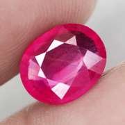 Stunning 4.36ct reddish pink Ruby