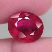 Rich blood red 6.55ct Ruby from Mozambique