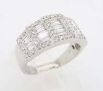 Elegant Diamond Anniversary Band