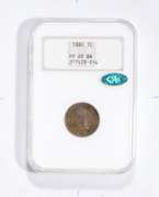PF65 BN 1880 Indian Head Cent - CAC - Graded NGC