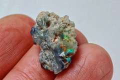Rough sample 6.2ct Black Opal nugget