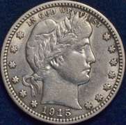 1915 Barber Quarter