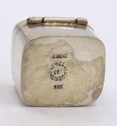 Vintage 925 Sterling Silver Mexico Signed Trinket Box