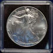 1994 American Silver Eagle BU In Plastic Capsule
