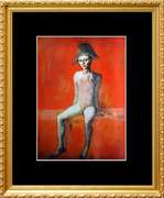Pablo Picasso, Seated Harlequin