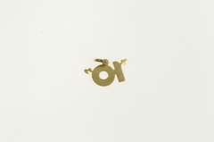 14K Yellow Gold 10 Number Ten Good Luck Perfect Score Charm/Pendant