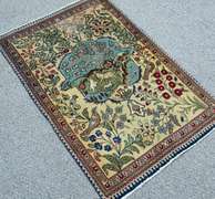 Gorgeous Hunting/Floral Tabriz 2.10x1.11