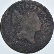 1795 Liberty Cap Half Cent - Lettered Edge