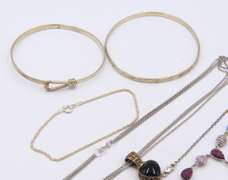 Group Lot of Vintage 925 Sterling Silver Jewelry